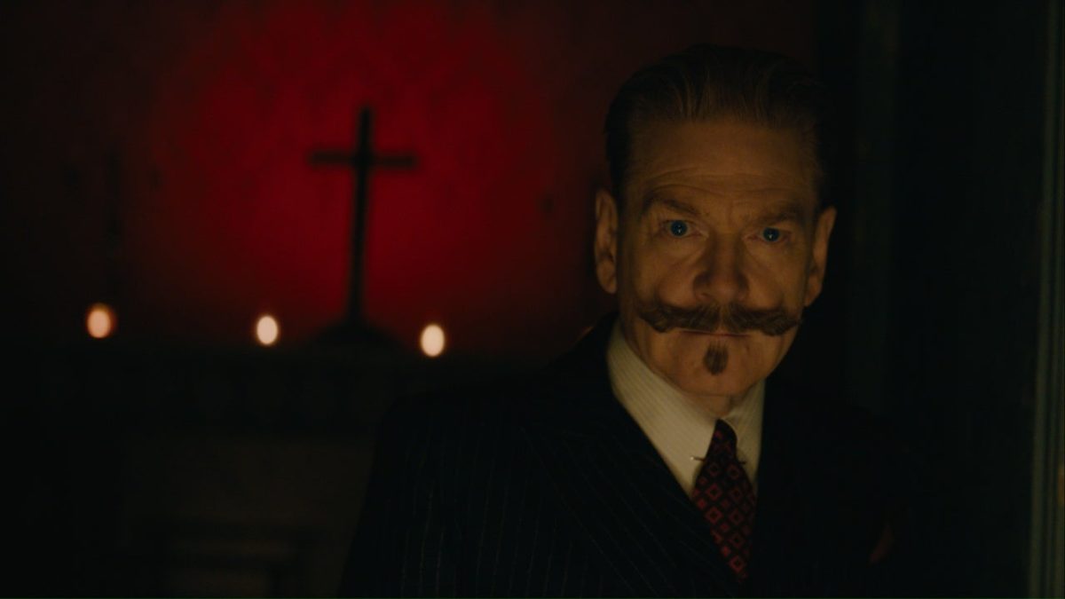 Kenneth Branagh returns as Hercule Poirot in A Haunting in Venice.