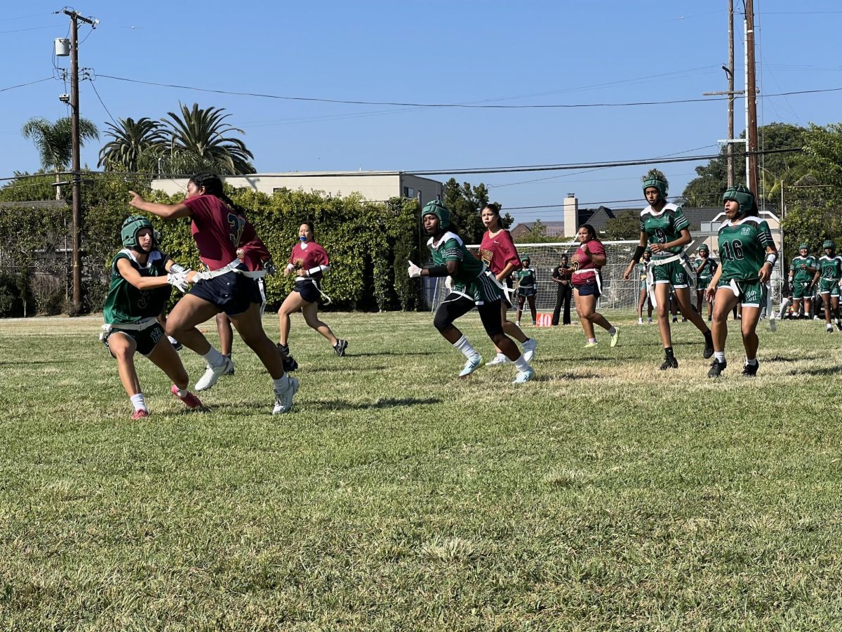 LACES Girls Flag Football Loses to Hamilton Yankees