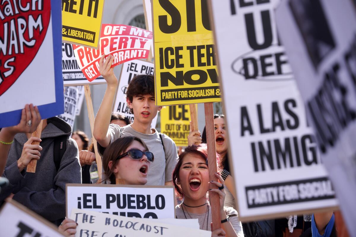 ICE Protest in Los Angeles